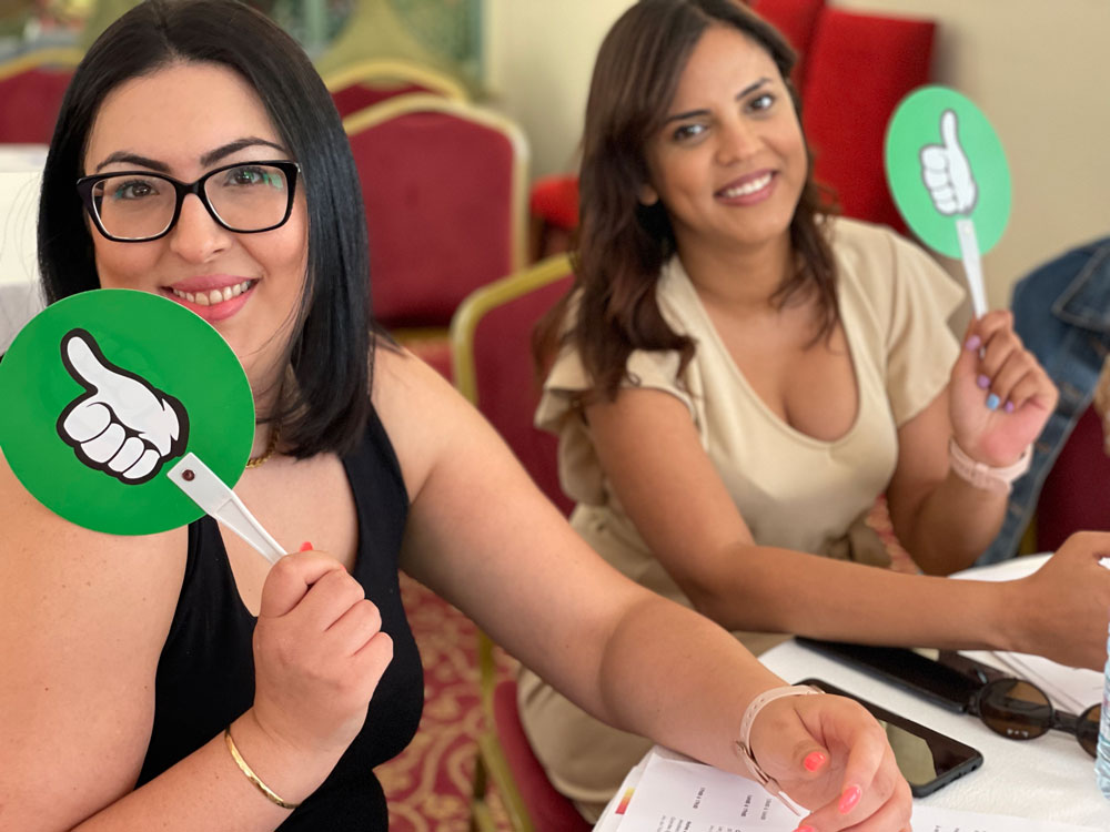Collaborateurs CCSAV enthousiastes