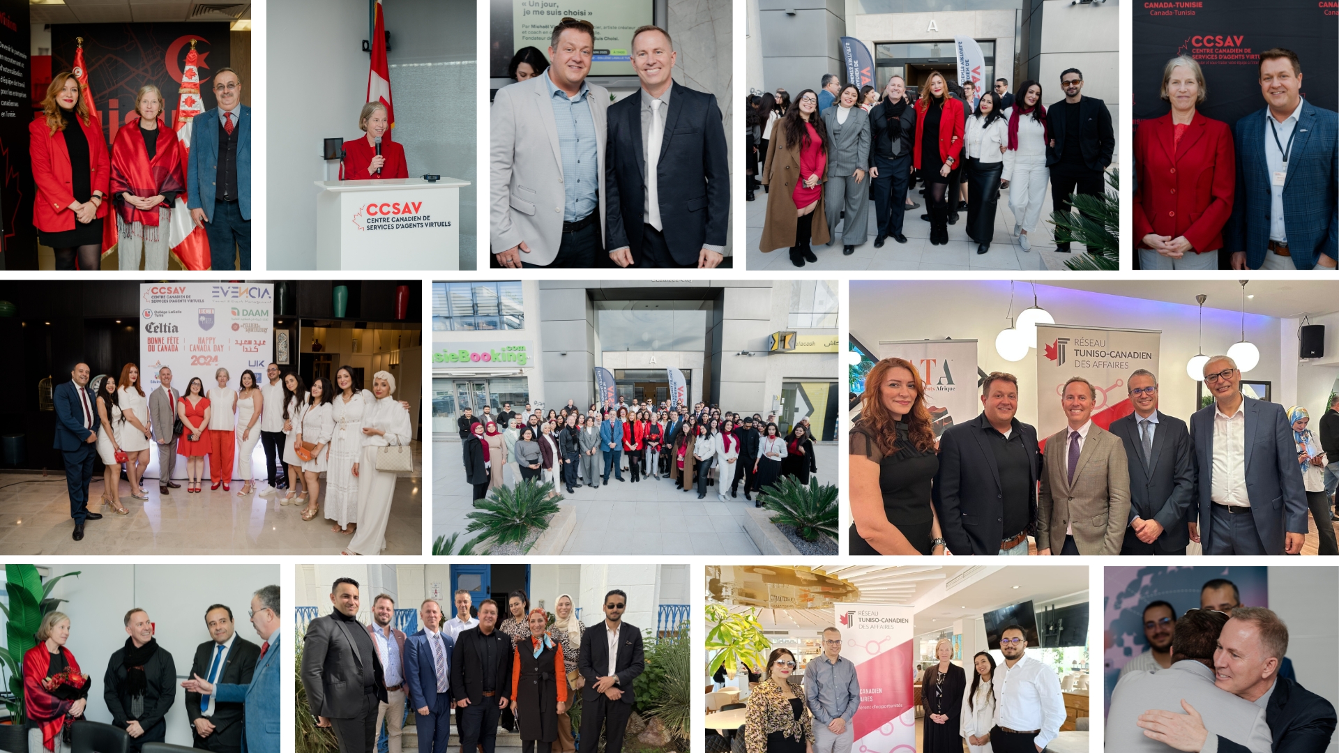 CCSAV rend hommage à Lorraine Diguer et à Aladin Legault d’Auteuil pour leur rôle clé dans le partenariat durable Canada–Tunisie