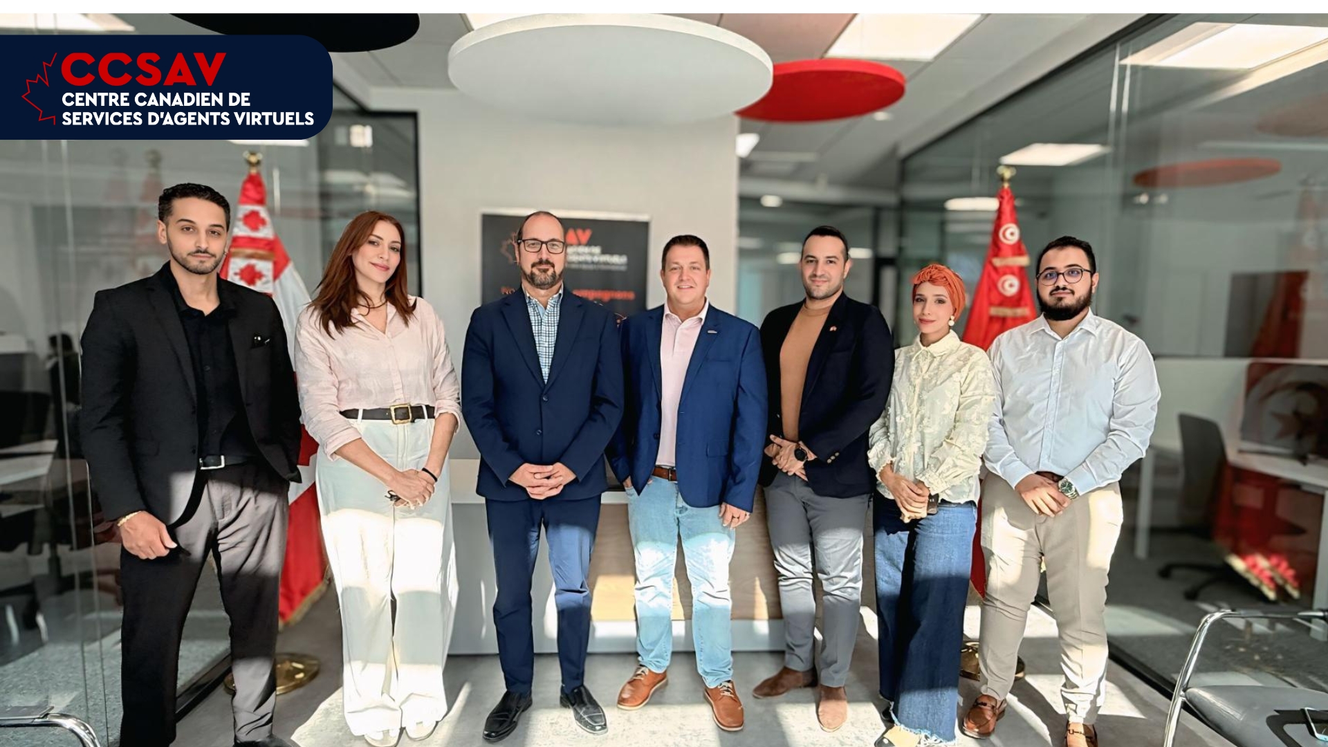 L’ambassadeur du Canada en Tunisie visite CCSAV : Le 9 octobre, CCSAV a accueilli M. Alexandre Bilodeau dans ses nouveaux locaux.